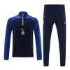 Al Nassr Sweat d'Entraînement Quarter-Zip 2023-24 Bleu Noir Pour Homme